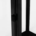 thumbnail image 6 of GDF Studio Brianna Outdoor Modern Stainless Steel 22" Lantern, Black, 6 of 9
