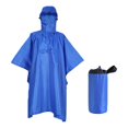 thumbnail image 2 of Poncho de lluvia Strade Fareast Limited impermeable multifuncional azul 112 cm x 145 cm, 2 of 8