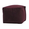 thumbnail image 5 of GOLD MEDAL® Ottoman, Microsuede, Medium 18", Cocoa, 5 of 9