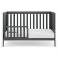 thumbnail image 4 of Delta Children Toddler Guardrail #W100825 - Greenguard Gold Certified, Charcoal Grey, 4 of 6