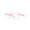 Light Pink, variant on Horn-Rimmed Clear Sunglasses, Red