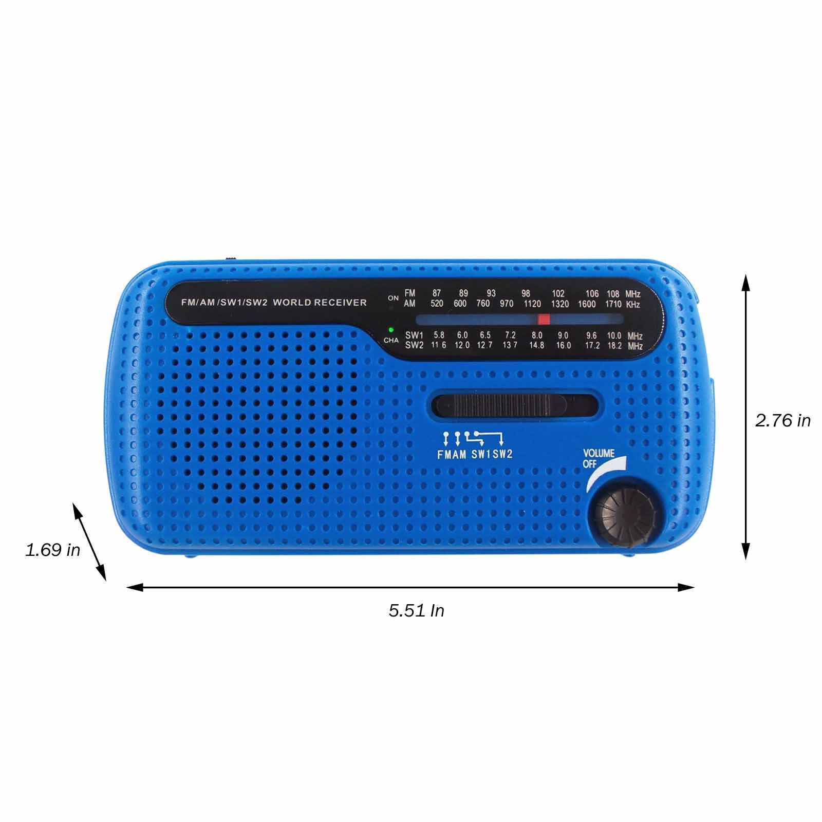 Underholde fødselsdag Picasso RKSTN AM/FM/SW Radio, Solar Hand Crank Portable Survival Emergency  Radio,Rechargeable Battery Power Bank USB Cellphone Charger,Camping  Flashlight Lantern,SOS Alarm, Gift, on Clearance - Walmart.com