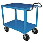 Vestil DH-PH4-2448 Heavy Duty Ergo Handle Cart 2 Shelf- 24 x 48 in.
