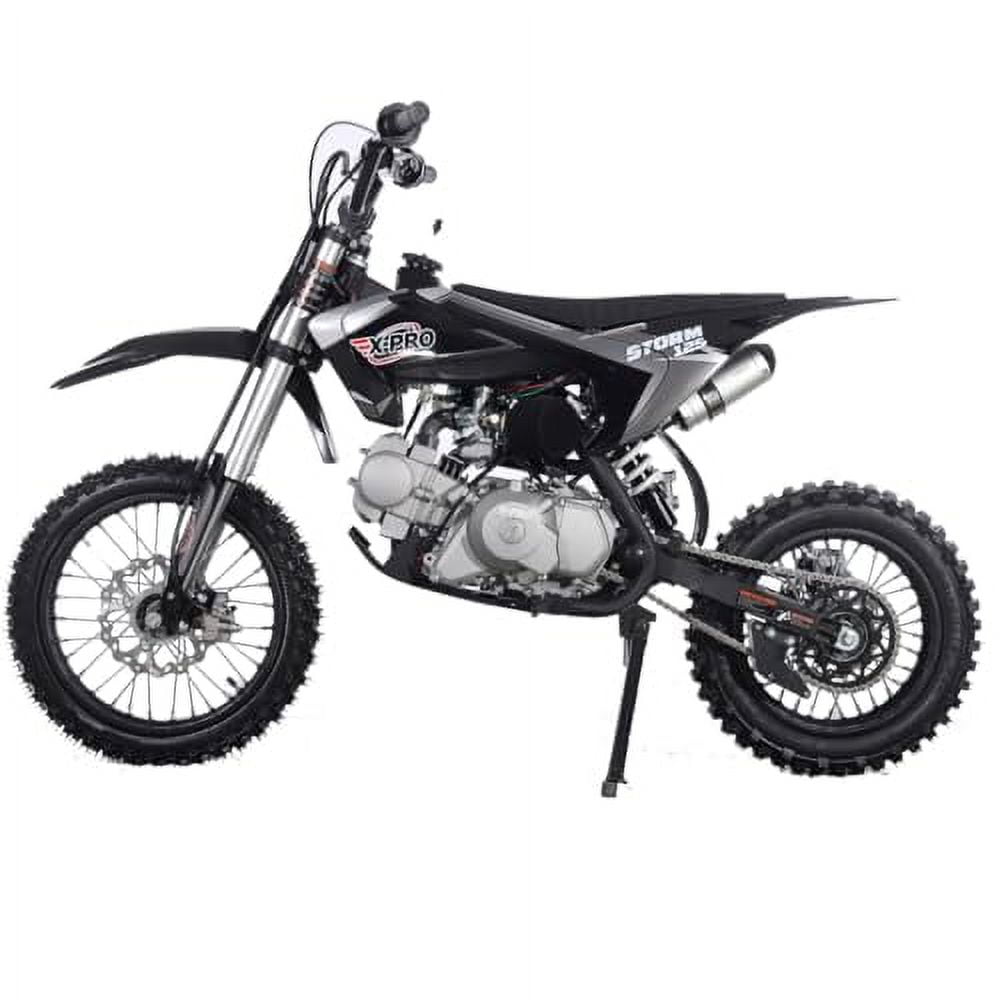 X-Pro Brand New 125cc Dirt Bike with Automatic Transmission, Electric Start, Big 14"/12" Tires