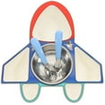 thumbnail image 1 of BRIGHTFUFU 1 conjunto de placas de alimentos divididas niños Dividido plato de comida en forma de avión plato de comida con horquilla de cuchara, 1 of 1
