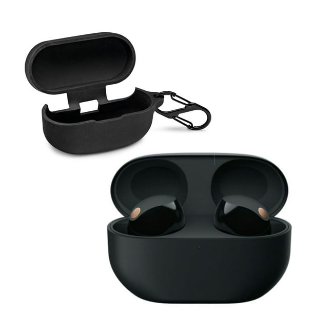 Funda de carga Sony de repuesto para auriculares WF-1000XM5, color negro