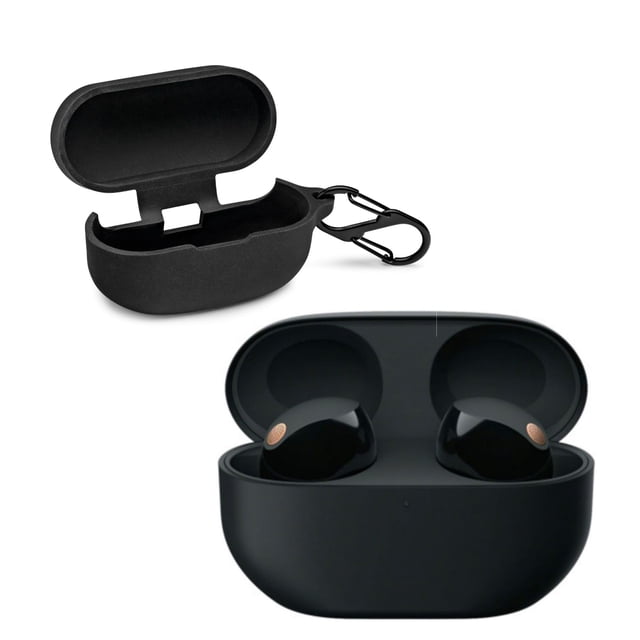 Funda de carga Sony de repuesto para auriculares WF-1000XM5, color negro
