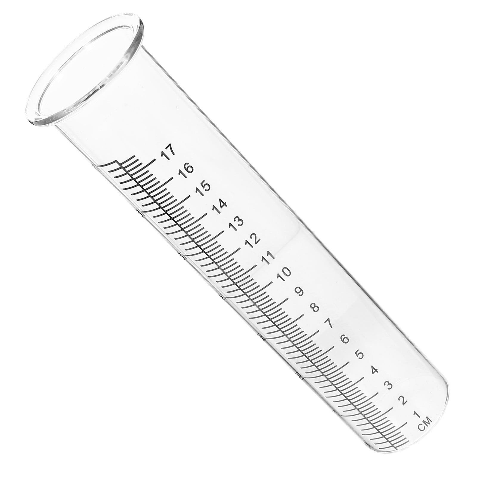 5pcs Rain Gauge Tube Replacement 7 Inch Glass Rain Gauge Tube for Outdoor Yard Garden Lawn