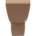 thumbnail image 2 of 3"W x 18"D x 6"H Thin Crestline Rough Cedar Woodgrain TimberThane Corbel, Primed Tan, 2 of 6