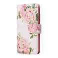 thumbnail image 2 of Compatible avec iPhone 8/7 Étui Rétro Fleur Dorée Portefeuille en Cuir PU Blocage RFID, 2 of 5