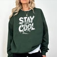 thumbnail image 4 of Stay Cool Skeleton Sweatshirt – Funny Skater Halloween Crewneck, Vintage Streetwear Unisex Gift, 4 of 6