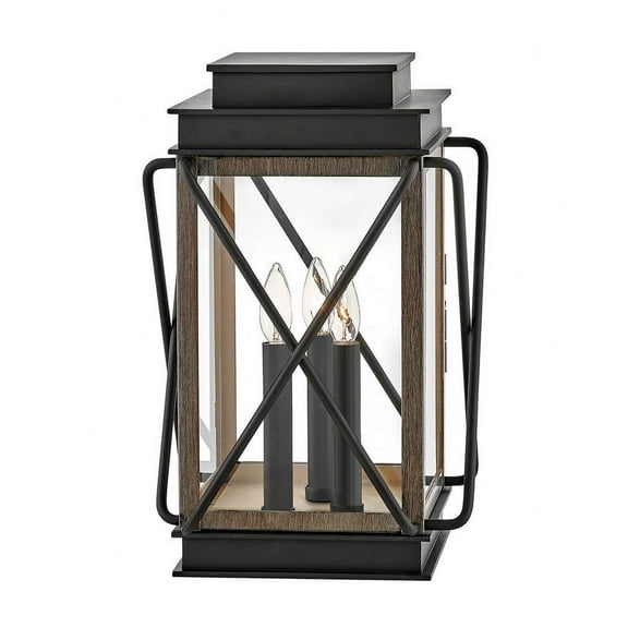 Hinkley Lighting - Montecito - 3 Light Medium Outdoor Pier Mount Lantern in