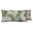 thumbnail image 1 of VargottamIndoor/OutdoorPolyester FabricLumbarPillowCover,All-Weather Waterproof Rectangular Cushion Case for Patio Furniture,16" x 24"Set of 2 -Tropical-79, 1 of 6