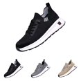 thumbnail image 2 of NOKIO Mens Hiking Sneakers S𝗅ip On Elastic Strap Sport Shoes Comfortable Soft Sole Running Shoes Breathable Knit Non-S𝗅ip Athlet𝗂c Shoes Wide Width Casual Walking Shoes for Back to College, 2 of 9