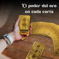 thumbnail image 3 of Cartas Tarot Rider Pvc Dorado Premium Elegantes Y Resistente, 3 of 6