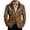 Brown 2, variant on Men's Corduroy Western Print Blazer Vintage Single Button Coat Long Sleeve Jacket with Pockets Brown XXL