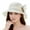 White, variant on HJYCHN Elegant Ladies Beret Hat for Bridal Wedding Tea Party Outdoor Sun Shade French Bowler Fascinator Navy M