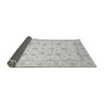 thumbnail image 2 of Ahgly Company Indoor Round Oriental Gray Traditional Area Rugs, 3' Round, 2 of 4