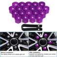 thumbnail image 6 of Lots 20 Wheel Nut Caps Tire Nut Lug Dustproof -, 6 of 8