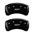 thumbnail image 2 of MGP 4 Caliper Covers Engraved Front & Rear MGP Black finish silver ch Fits select: 2009-2014 NISSAN MAXIMA S/SV, 2016-2018 NISSAN MAXIMA 3.5S/3.5SV/3.5SL/3.5 SR/3.5 PLATINUM, 2 of 2