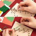 thumbnail image 4 of Jinsinto 5 Christmas DIY Hand Nail Yarn Drawing Children's Educational Toys (Random Style), 4 of 5