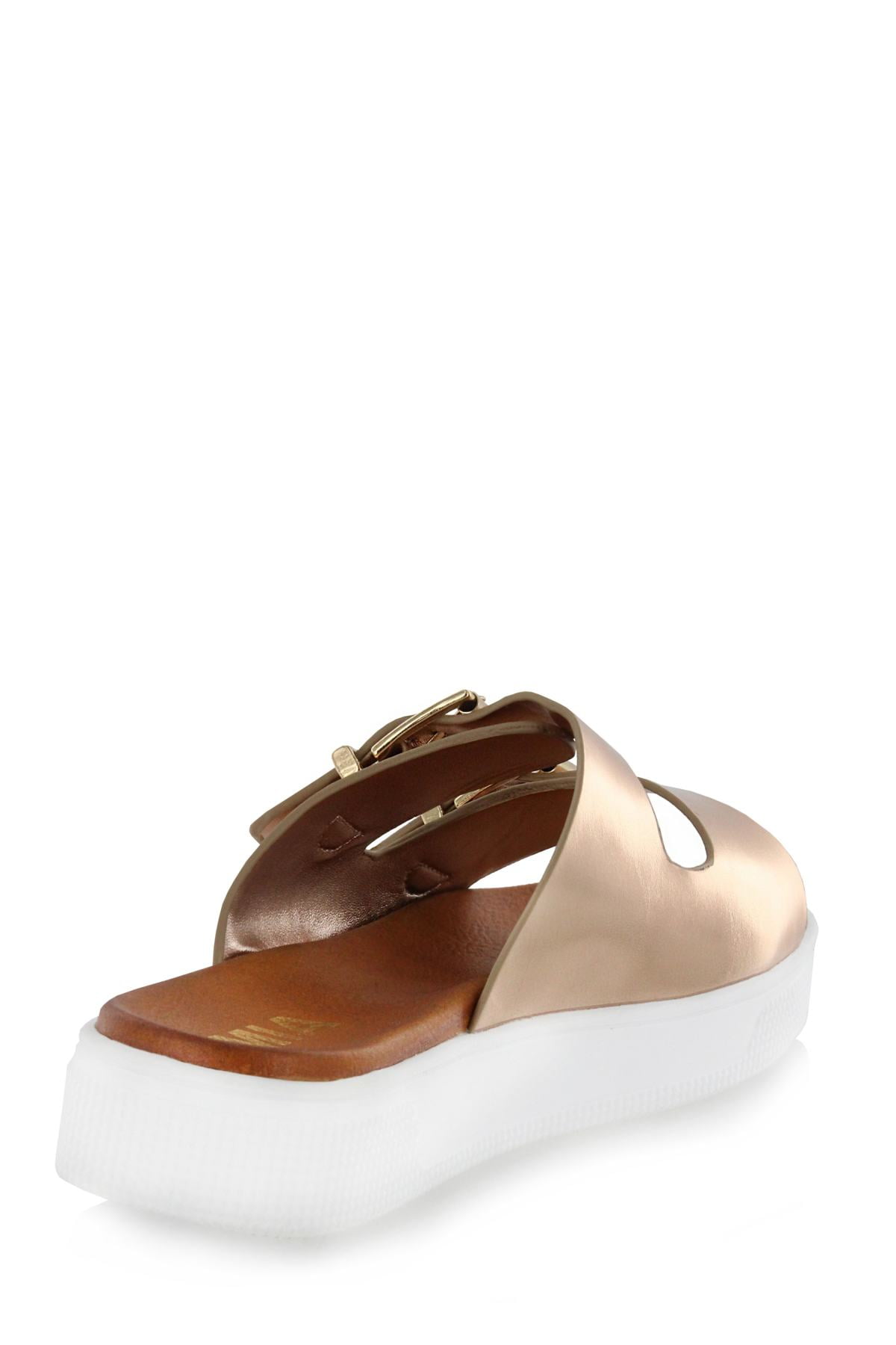 mia sandals rose gold