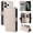 Beige, variant on For Apple iPhone 17e/16e Wallet Case Magnetic Flip Cover 9-Card Slots Zipper Pocket With Detachable Shoulder Strap And Wrist Strap,Purple,For iPhone 17e/16e