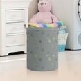thumbnail image 4 of Dvruxg Foldable High-Capacity Dirty Clothes Storage Bucket - Space-Saving Laundry Basket with Handle for Home Use, 4 of 5
