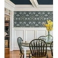 thumbnail image 2 of NextWall Bluestone Vintage Rose Peel and Stick Wallpaper, 2 of 9