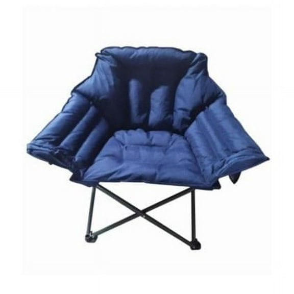 Zenithen USA 121263 27.54 x 38.56 x 34.23 in. Club Chair, Navy Blue - Pack of 4