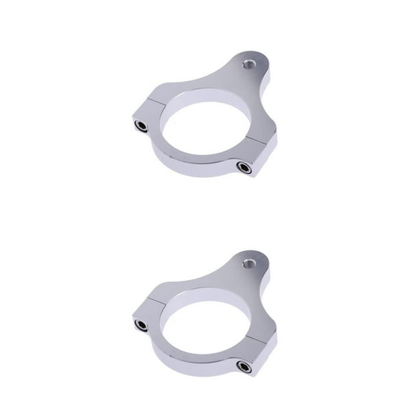 Abrazadera de horquilla Sidaley Plata 56 mm 2piezas