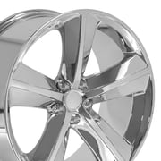 Single(1) OE Wheels DG05 20x9 Chrome Rim 5x115 20ET