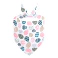 thumbnail image 1 of BotaniNest Easter Bib Colorful Scarf Unisex Durable Triangular Double Bib/handkerchief Suitable For Puppies., 1 of 7