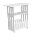 thumbnail image 3 of Mesa auxilada de mesa de la mesa al final de la mesa del hogar decoración del hogar nórdico mesa de almacenamiento de madera organizador para la sala altura 50 cm, 3 of 8