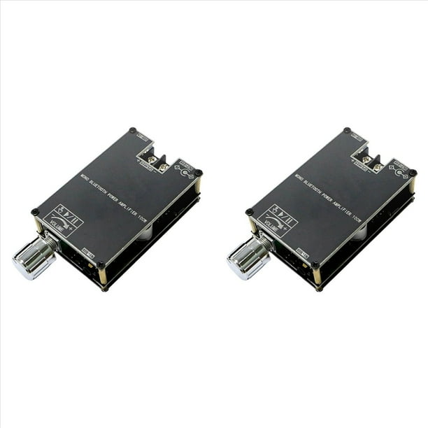 2X Módulo Amplificador de Potencia de Audio -1001B Mono 100W Bluetooth 5.1 Chip Amplificador de Potencia DC7-24V TPA3116 con