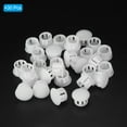 thumbnail image 3 of Tapones de plástico Uxcell para muebles de cocina de mesa, blancos, 13 mm, 3 of 7