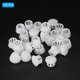 thumbnail image 3 of Tapones de plástico Uxcell para muebles de cocina de mesa, blancos, 13 mm, 3 of 7