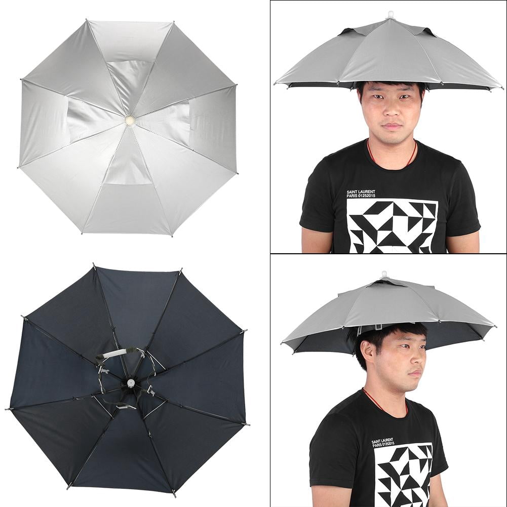 uv umbrella hat