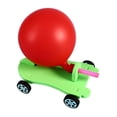 thumbnail image 1 of Balloon Powered Car Toy Easy to Assemble Assemble Set DIY for Birthday Gifts, 1 of 7