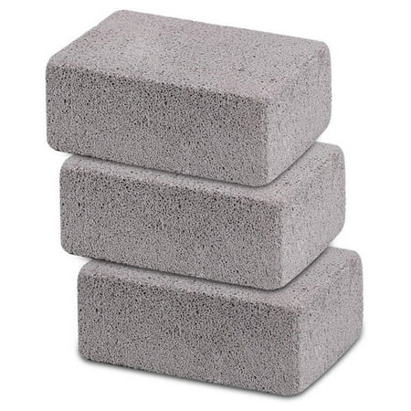 

Calsunbaby Grill Cleaning Brick Grey Pumice Stone De-Scaling Cleaning Block for BBQ Racks Flat Top Cookers Pool