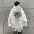 thumbnail image 2 of Sudadera con capucha con estampado de astronauta y letras góticas para hombre, estilo hip hop, otoño, novedad, estilo harajuku, anime, ropa de calle Y2K, ropa de abrigo con capucha, 2 of 5