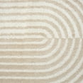 thumbnail image 2 of Abani Nuevo Collection Area Rug Mid Century Modern Bedroom Living Room Decor Floor Rug 8 x 10 Beige Cream, 2 of 11