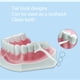 thumbnail image 3 of Dental 150pcs dientes Portátiles Desmonteje de Manchas de Hilo Dental Desechable Hilo Dental Hilo Dental Herramienta de Cuidado Oral, 3 of 7