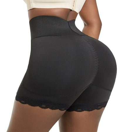Yanyanz Yogalicious Leggings for Women  Women s Tummy Enlargement Buttocks Enlargement Hip Enhancement Plus Size Shaping Waist Corset Body Beautifying High Waist Shaping Pants Black XL