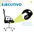 thumbnail image 3 of Silla De Oficina Ejecutiva Onof SOER-NE Ajustable Con Asiento Giratoria Premium, 3 of 6