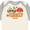 thumbnail image 4 of Inktastic Thanksgiving Im the Little Turkey Boys or Girls Long Sleeve Baby Bodysuit, 4 of 5