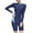 Blue, variant on asdoklhq Swimsuits for Women Plus,Women's Wetsuit Long Sleeve Jacket Neoprene Wetsuits With Front Zipper Wetsuits