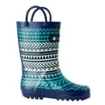 thumbnail image 3 of Oakiwear Kids Rain Boots For Boys Girls Toddlers Children, Tribal, 3 of 3