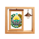 thumbnail image 1 of Uzbekistán Asia emblema nacional Marco giratorio de madera 4x6, 1 of 3