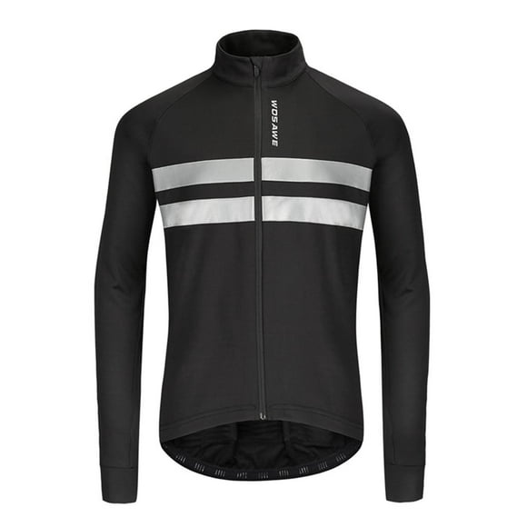 Thermal Cycling Jacket Men Jersey Coat Sports Outfits Top Shirt M